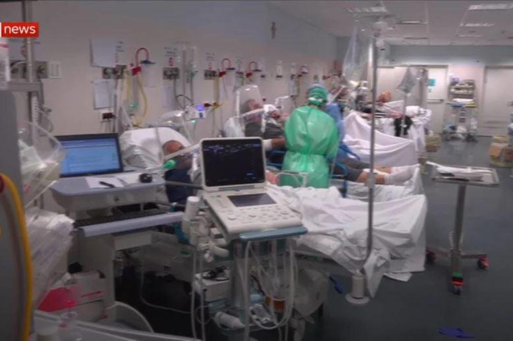 NAJGORI SNIMAK IZ ITALIJE DOSAD: Novinari ušli u bolnicu u Bergamu i tamo zatekli ZASTRAŠUJUĆE SCENE (VIDEO)