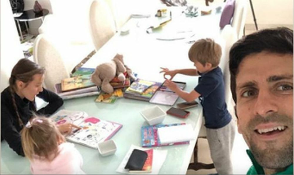 Novak Đoković, Jelena Đoković, Stefan Đoković, Tara Đoković