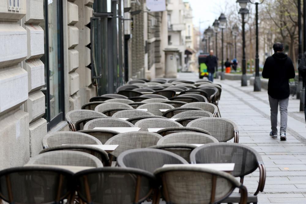 Prazne ulice zbog koronavirusa  