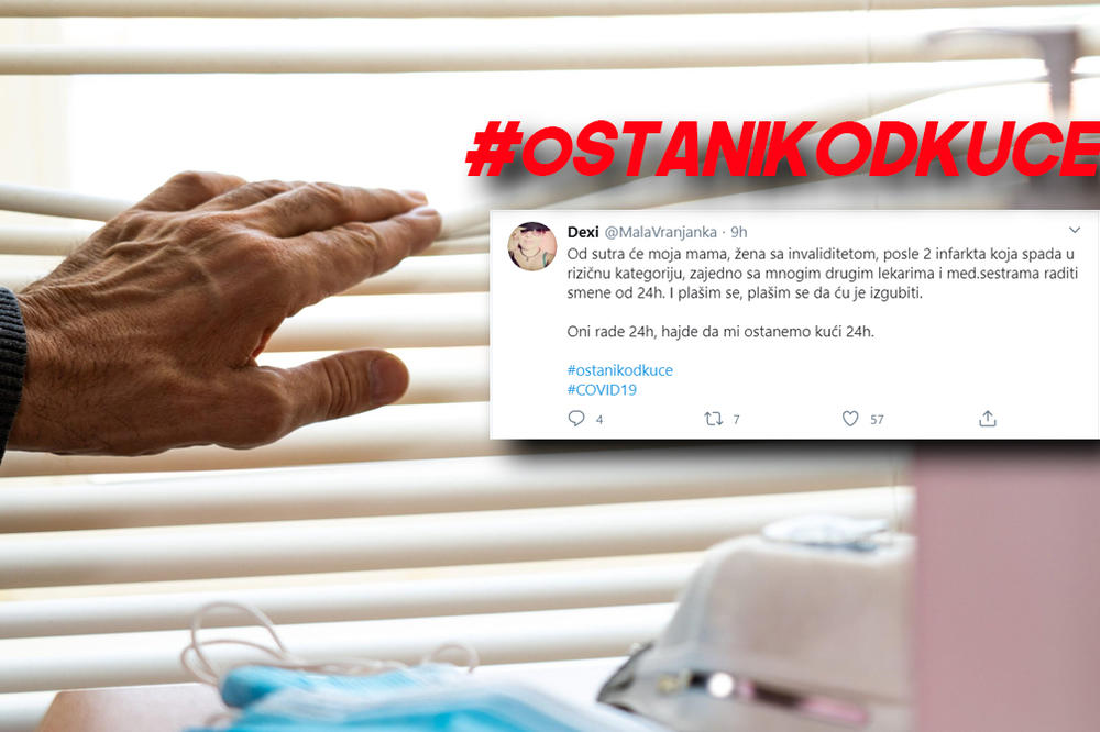 SRBIJO, ZBOG OVAKVIH HEROJA MORAŠ OSTATI UNUTRA! Mama ove devojke posle 2 INFARKTA ide da pomaže OBOLELIMA!