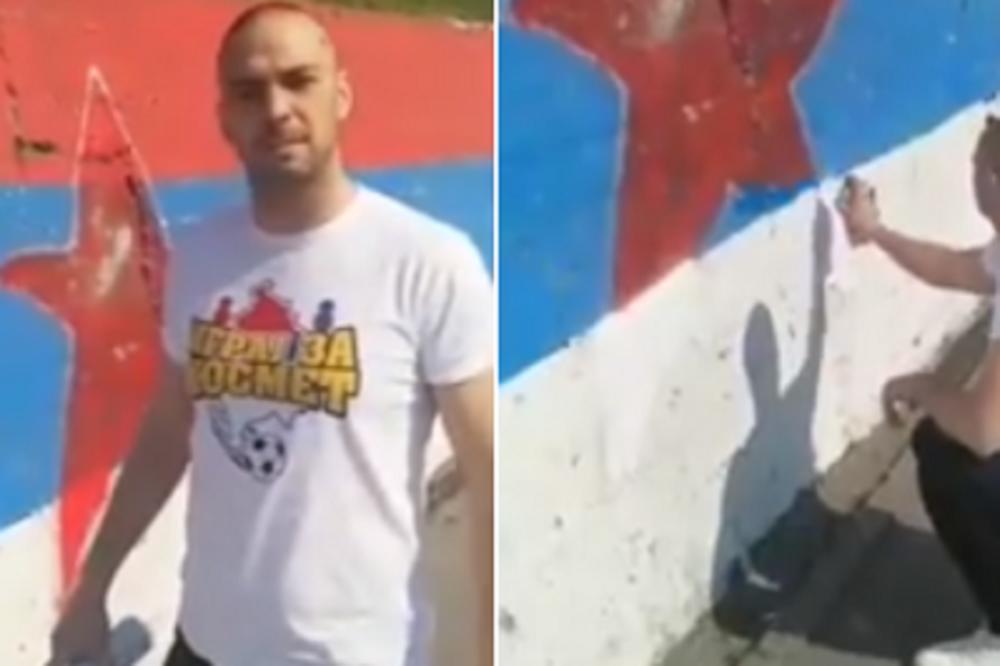 OBEZBEDIĆEMO VAM KARANTIN NA ORTOPEDIJI: Čovek koji je pretio MIGRANTIMA sad preti batinama LEVIČARIMA! (VIDEO)