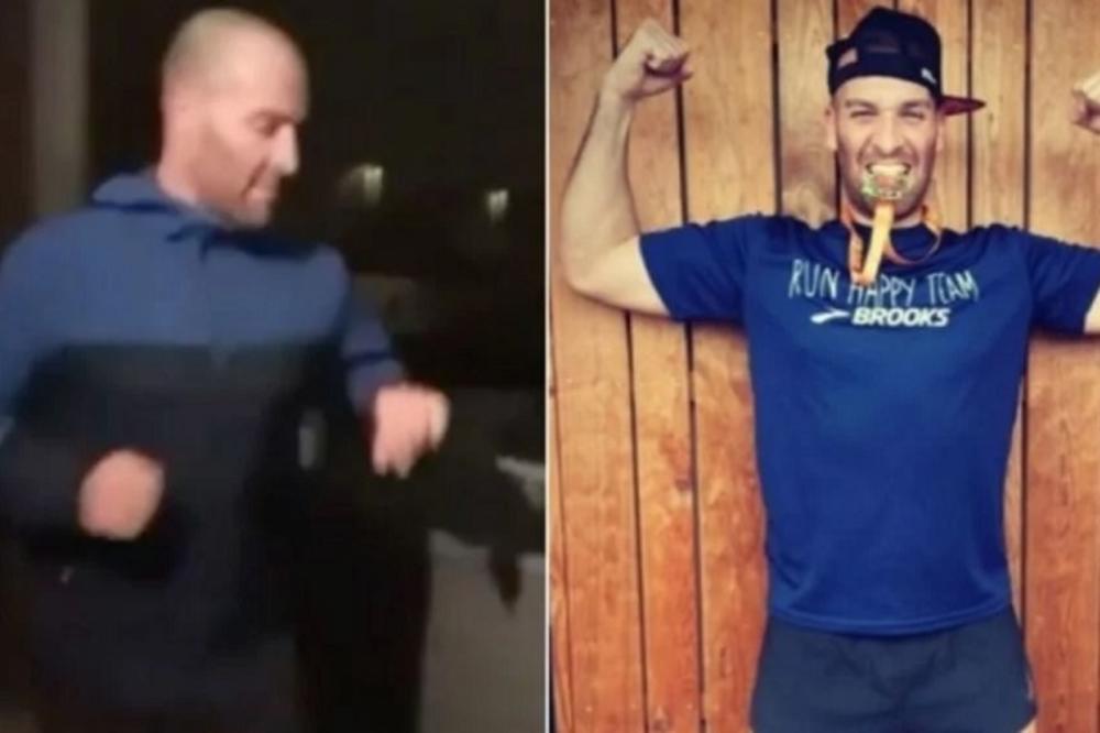 MA KAKVA KORONA, KAKVI BAKRAČI: Ovaj majstor je istrčao maraton u jeku pandemije - i to na sopstvenoj terasi!