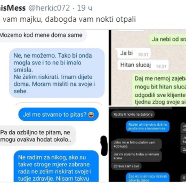 KAKVA KORONA, DAJ DA JA URADIM NOKTE! Neke žene ne mogu da SHVATE šta su prioriteti u životu! (FOTO)