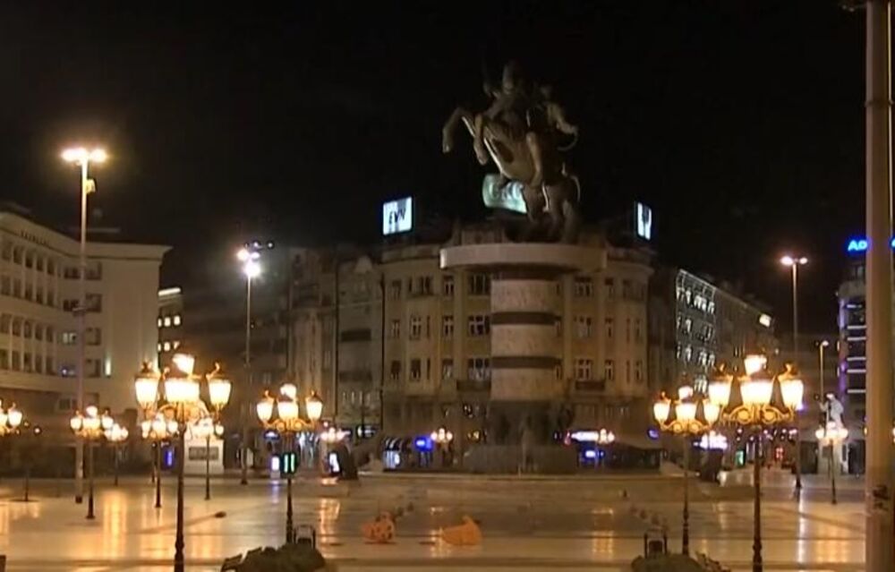 Koronavirus, Korona virus, Korona-virus, Covid-19, Covid 19, Skoplje, Severna Makedonija, Policijski čas