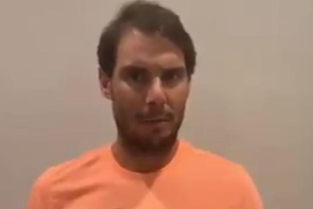 NADAL NA IVICI SUZA ZBOG UŽASA KOJI KORONAVIRUS PRAVI U ŠPANIJI: Emocije kuljaju iz njega u obraćanju celoj naciji!