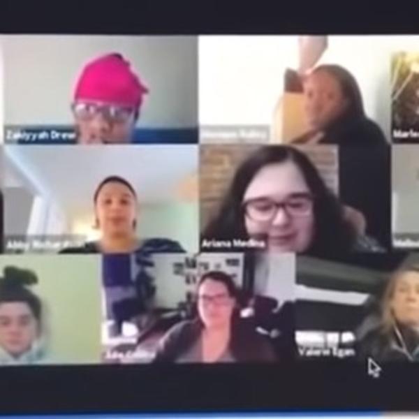 KOLEGE NISU VEROVALE ŠTA VIDE: Imali video konferenciju, onda je jedna žena zaboravila da isključi kameru! (VIDEO)