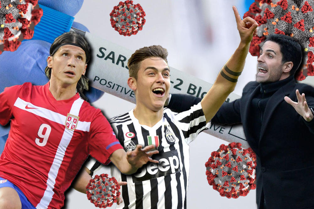 SVI FUDBALERI OBOLELI OD KORONE: Ogroman broj igrača zaražen, od imena se drma tlo pod nogama!
