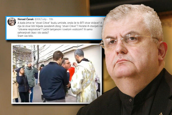 KADA LJUDI BUDU UMIRALI, STAVLJAĆETE IH NA CRKVENE RESPIRATORE ILI SAMO SAHRANJIVATI? Čanak odgovorio SINODU SPC!