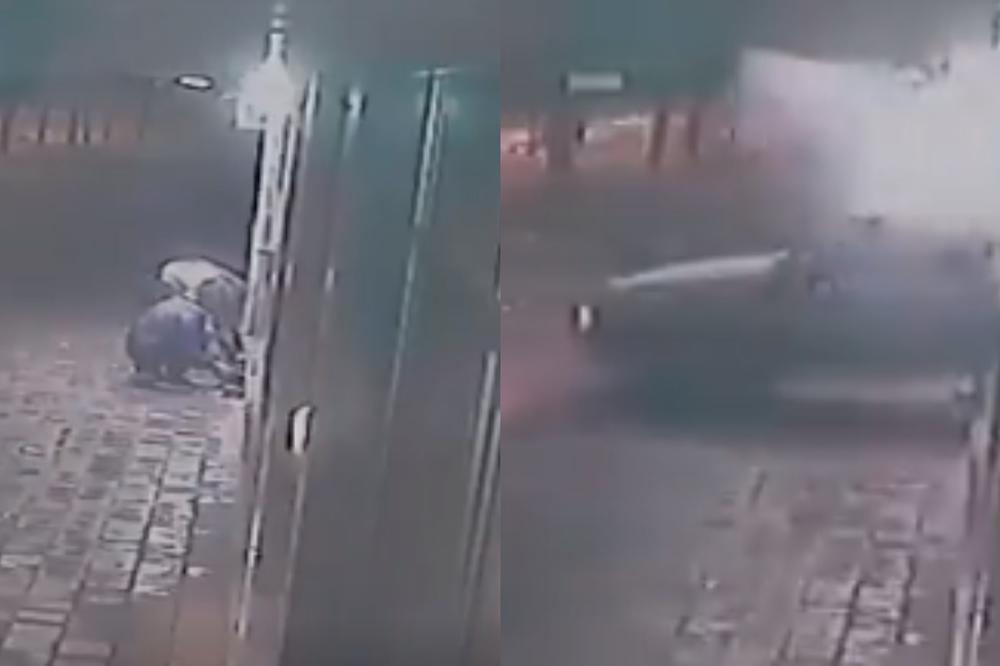 FILMSKA PLJAČKA MENJAČNICE U BAČU, vidite kako su u 5 ujutru izneli 2 MILIONA! MA KOJI POLICIJSKI ČAS... (VIDEO)