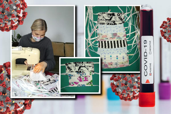 2 ŽENE IZ PADINJAKA ŠIJU NAJLEPŠE MASKE PROTIV KORONE: Majka i ćerka su sad naišle na 1 problem, OVO MORAMO ZAJEDNO