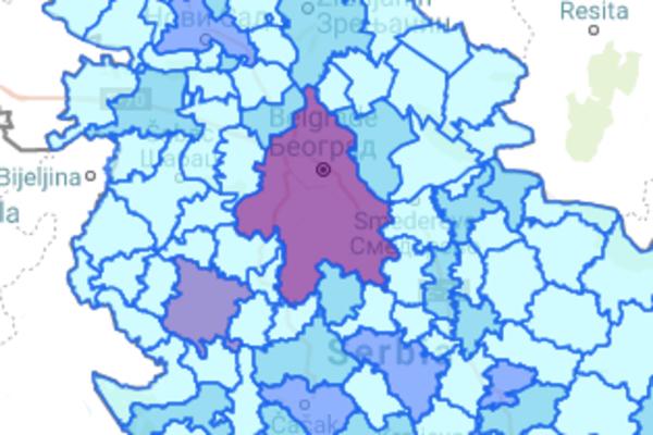 HITNO SAOPŠTENJE: Vlada otvorila MAPU KORONAVIRUSA U SRBIJI! Pogledajte GDE IMA KOLIKO ZARAŽENIH! (MAPA)
