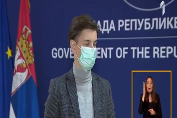 ANA BRNABIĆ SE OBRAĆA SRBIJI, IZNELA NAJNOVIJE MERE: Oboleli od korone odmah idu NA SAJAM