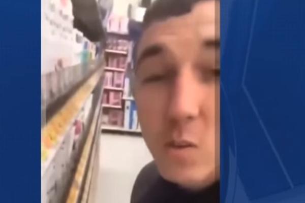 OVAJ MLADIĆ JE ODMAH UHAPŠEN: Viknuo KO SE BOJI KORONAVIRUSA, pa uradio nešto UŽASAVAJUĆE (VIDEO)