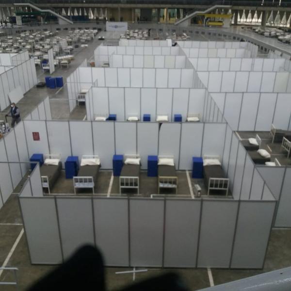 OVO JE NOVI IZGLED BEOGRADSKOG SAJMA NAMENJENOG ZA OBOLELE OD KORONE! Otkriveni novi detalji improvizovane BOLNICE