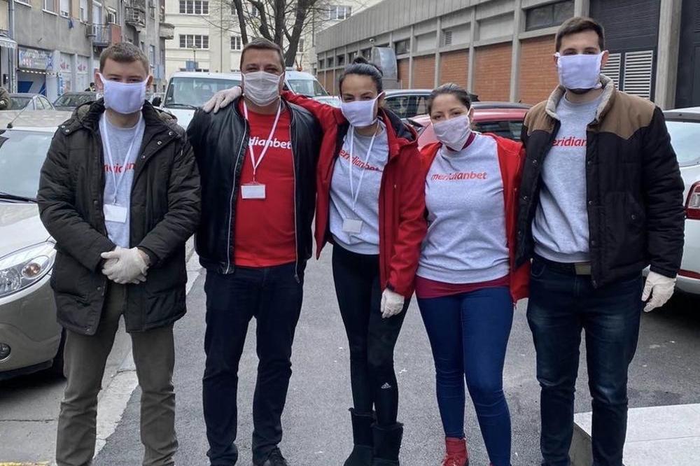 Zaposleni u Meridianu kao dobrovoljci na terenu širom Srbije pomažu najugroženijim građanima