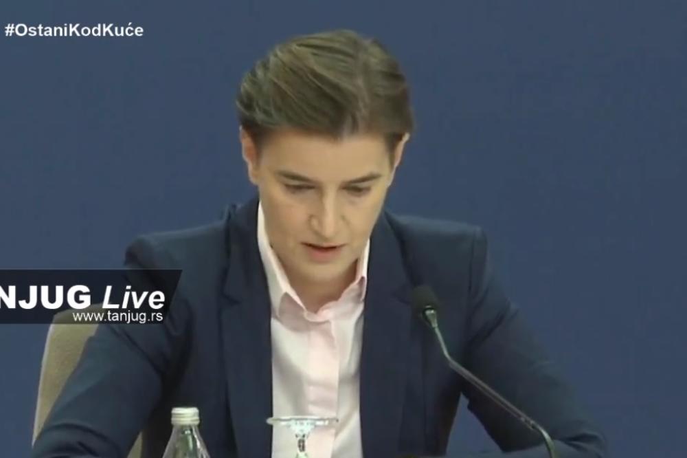 KRIZNI ŠTAB KOJIM PREDSEDAVA ANA BRNABIĆ DEFINISAO KONAČNE MERE ZA VIKEND! Ovako stoje stvari!