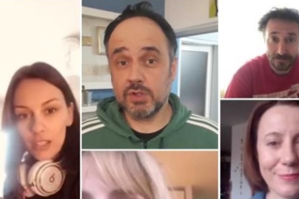 SRPSKI GLUMCI ZABAVLJAJU DECU U BORBI PROTIV KORONE I DOSADE: Ovakve ih još niste videli