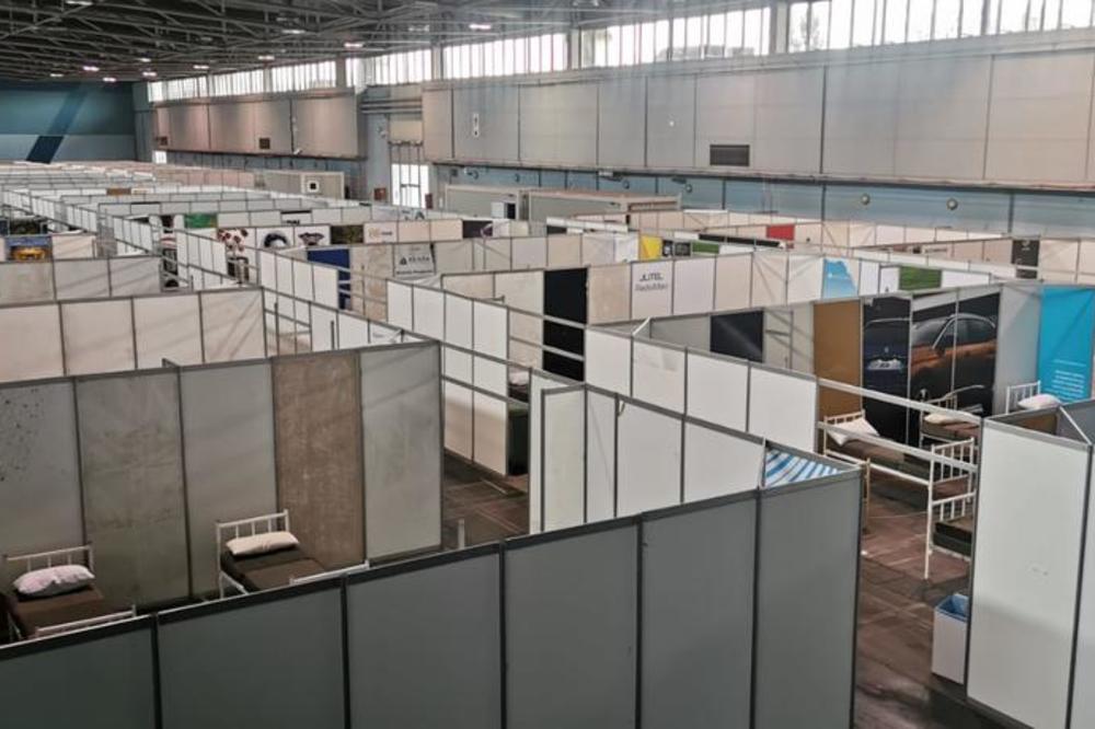 OVAKO JE PROTEKLA PRVA NOĆ NA SAJMU: Zaraženi od koronavirusa sarađuju, danas ih stiže još