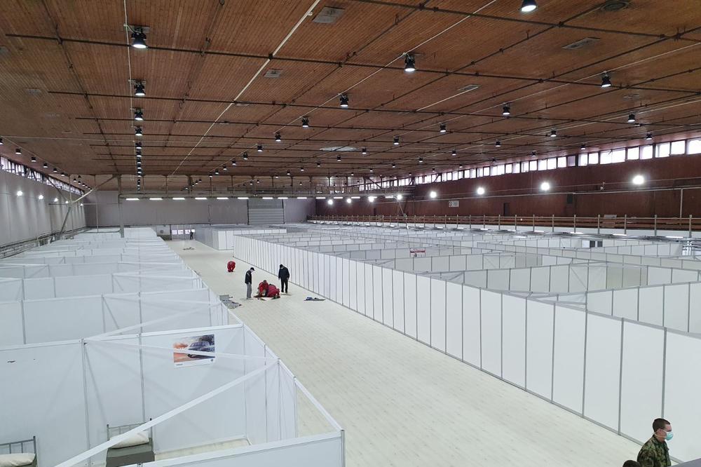 NOVOSADSKI SAJAM OPET ĆE BITI KOVID BOLNICA! Imaju rekordan broj pacijenata