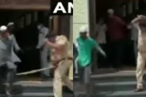 POLICIJA MLATI LJUDE PO ULICI PA PEVA PESMU O KORONI: Ovaj snimak gledajte na svoju odgovornost (VIDEO)