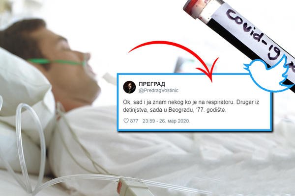 PREDRAG JE PRE 4 DANA NAPISAO DA MU JE DRUGAR IZ DETINJSTVA NA RESPIRATORU! Sad je podelio još tužniju vest