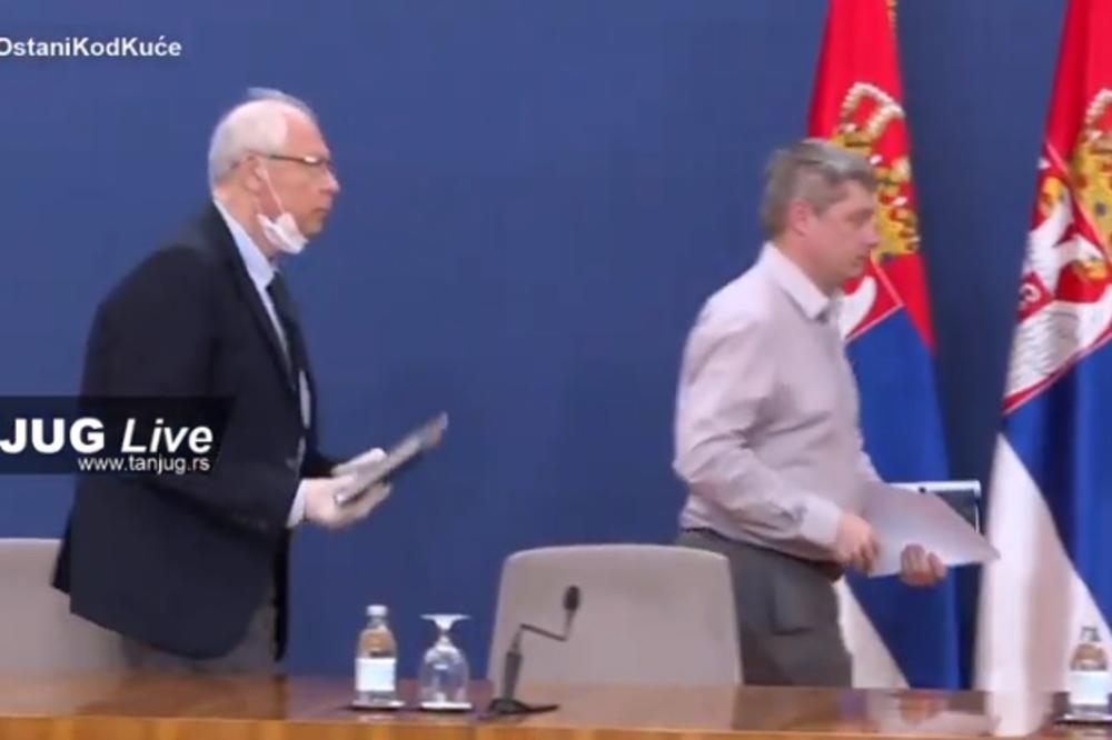 LEKARI DEMONSTRATIVNO NAPUSTILI KONFERENCIJU! Preti italijanski scenario, šta vam je još potrebno da ostanete kući?