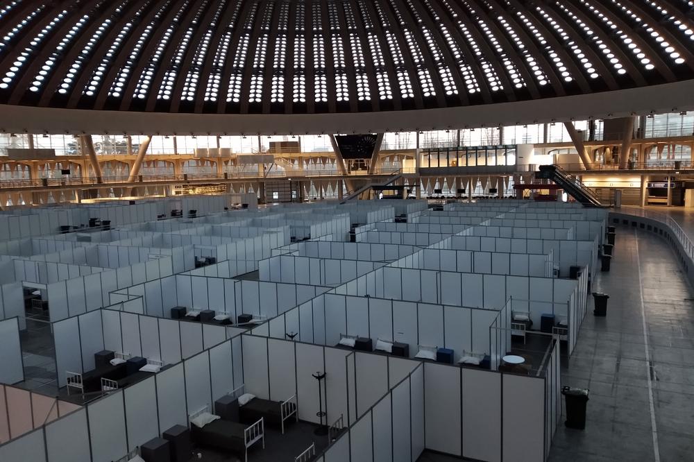 OVO JE PRAVA ISTINA O SMEŠTAJU NA BEOGRADSKOM SAJMU: Evo šta je sve na raspolaganju pacijentima