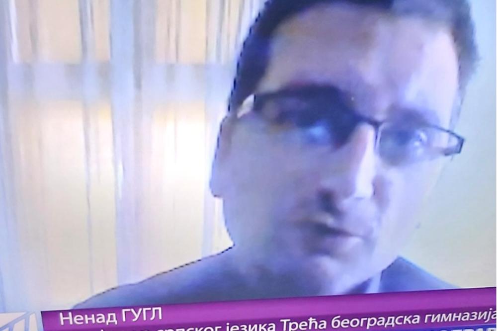 ON JE GUGL PRE GUGLA: Tokom onlajn nastave svi su gledali u prezime ovog nastavnika, fore se nižu jedna za drugom