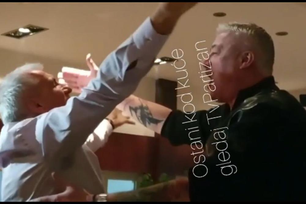 NOVI SNIMAK LUMPOVANJA OBRADOVIĆA I DANILOVIĆA UZ PESME GROBARA: Nema navijača Partizana koji se neće naježiti!