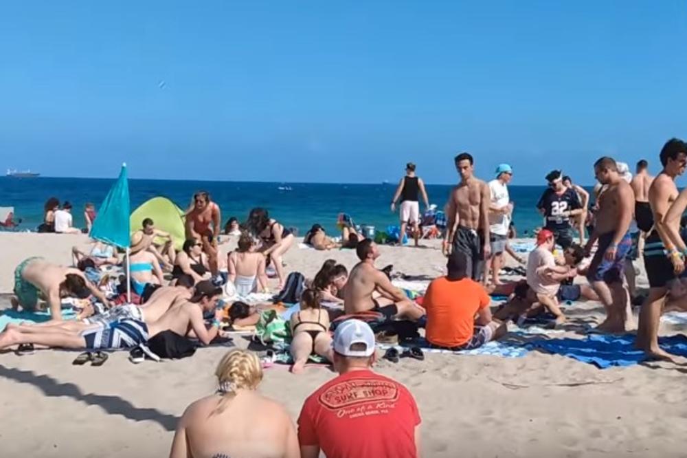 PRE DVE NEDELJE PARTIJALI SU NA PLAŽI: Danas je 28 njih zaraženo od korona virusa