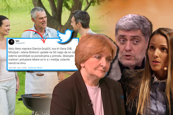 VEĆU ŠTETU NAPRAVE DANA GRUJIČIĆ, JELENA ĐOKOVIĆ I POD MAČ BATO NEGO ROŠTILJANJE U PRIRODI! 5G mreža podelila ljude