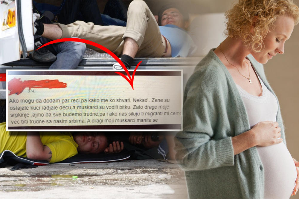 DRAGE MOJE SRPKINJE, HAJDE DA SVE OSTANEMO TRUDNE, MAKAR NAS I SILOVALI MIGRANTI: Najidiotskiji tvit u doba korone