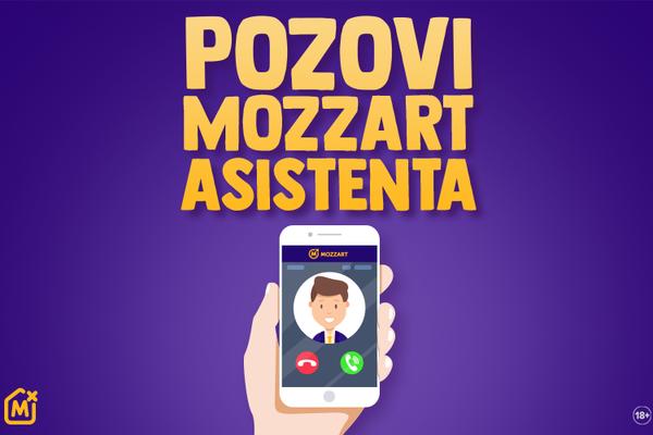 Pozovi Mozzart asistenta i beskontaktno uplati ili podigni novac sa kućnog praga