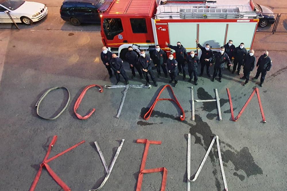 SRPSKI VATROGASCI SU URADILI JEDNU STVAR ZBOG KORONE: Ovo nikoga nije ostavilo ravnodušnim! (FOTO)