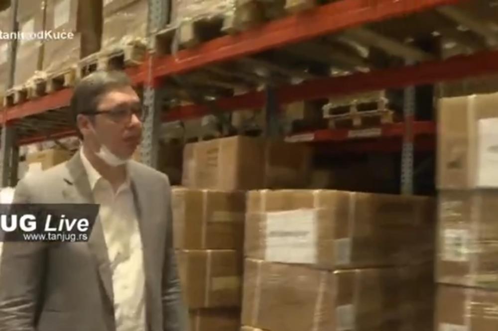 VUČIĆ: Potrošili smo 370 miliona evra na opremu i respiratore, u utorak avionom stiže najbitnija isporuka do sada