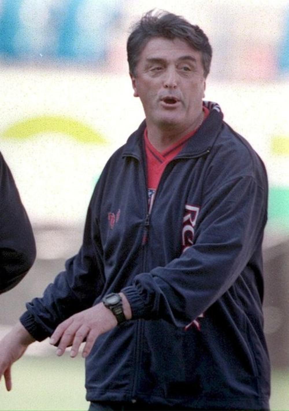 Radomir Antić na treningu Atletiko Madrida