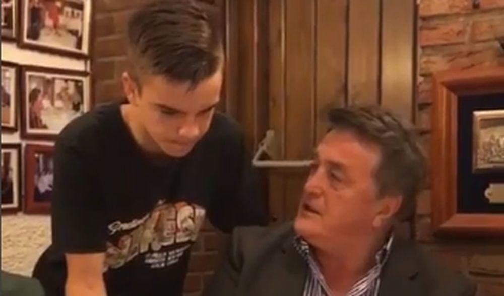 Rajović sa pokojnim Radomirom Antićem  