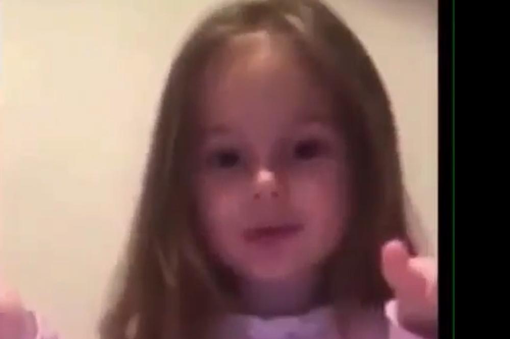 IDI U... Devojčica je svima poručila da ostanu kod kuće, a onda je USLEDILA REAKCIJA KLINCA KOJA ĆE VAS NASMEJATI