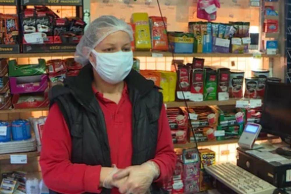 MAJA RADI U KOTEŽU U PRODAVNICI: Pomaže starima koji NE SMEJU NAPOLJE, uvek ih zove sa 1 ISTOM REČENICOM