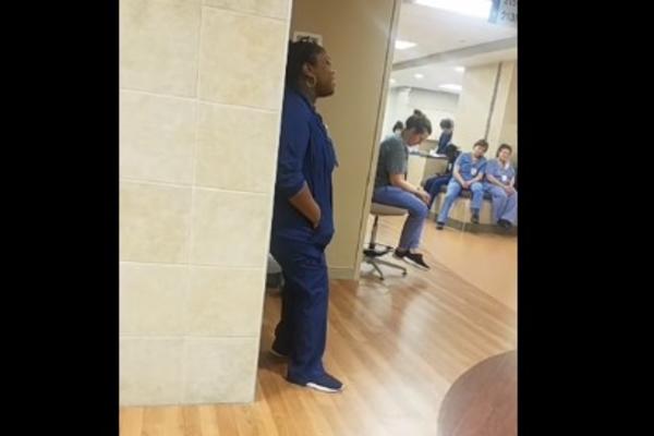 MEDICINSKA SESTRA ZAPEVALA I ZADIVILA SVE: Kakva scena iz bolnice! (VIDEO)