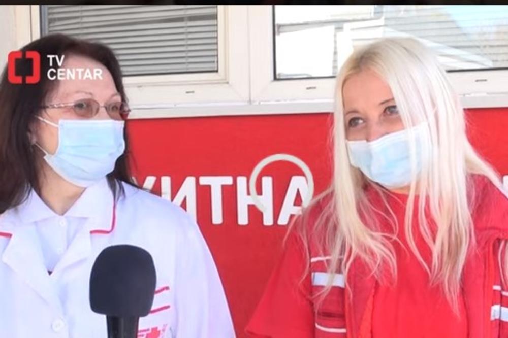 MARIKA (33) SE PORODILA U VOZILU HITNE POMOĆI: Beba nije htela da čeka, a ONI su joj pomogli (VIDEO)