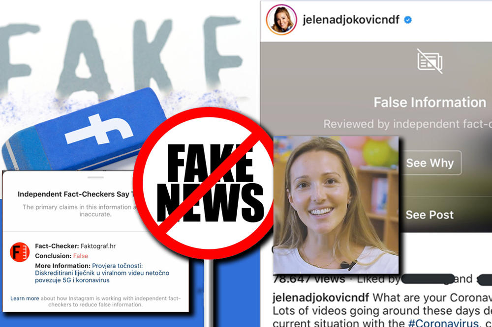 JELENU ĐOKOVIĆ CENZURISAO INSTAGRAM JER ŠIRI LAŽNE VESTI! Na profil žene Novaka Đokovića stiglo ozbiljno upozorenje