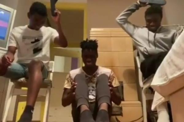 ZVEZDINI IGRAČI SE 'UDARAJU' U KARANTINU: Hit snimak obišao društvene mreže!