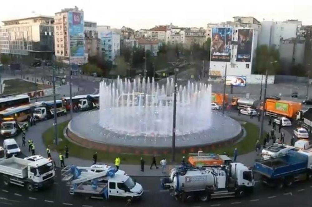 ŠTA SE OVO DOGAĐA NA SLAVIJI? Policijski je čas, a sve prepuno, isplivao šok snimak! (VIDEO)