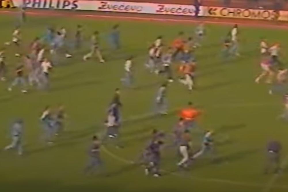 HRVATA 30, DELIJA 200! Najveća navijačka tuča ikada - snimak koji otkriva uvertiru raspada Jugoslavije!