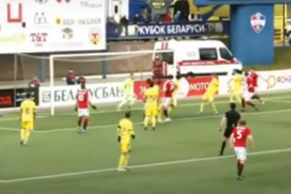 GLEDAŠ LI OVO, PETKOVIĆU RAMBO?! Igrač BATE-a dao gol direktno iz kornera! Bivši štoper Čukaričkog ostao u neverici