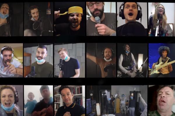 LJUBAV UVEK VRAĆA: Domaće javne ličnosti otpevale pesmu podrške volonterima (VIDEO)