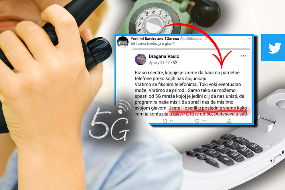 BRAĆO I SESTRE, VRATIMO SE FIKSNIM TELEFONIMA I VOKI TOKIJU, 5G MREŽA HOĆE DA NAS UNIŠTI! Srbi ovo masovno šeruju