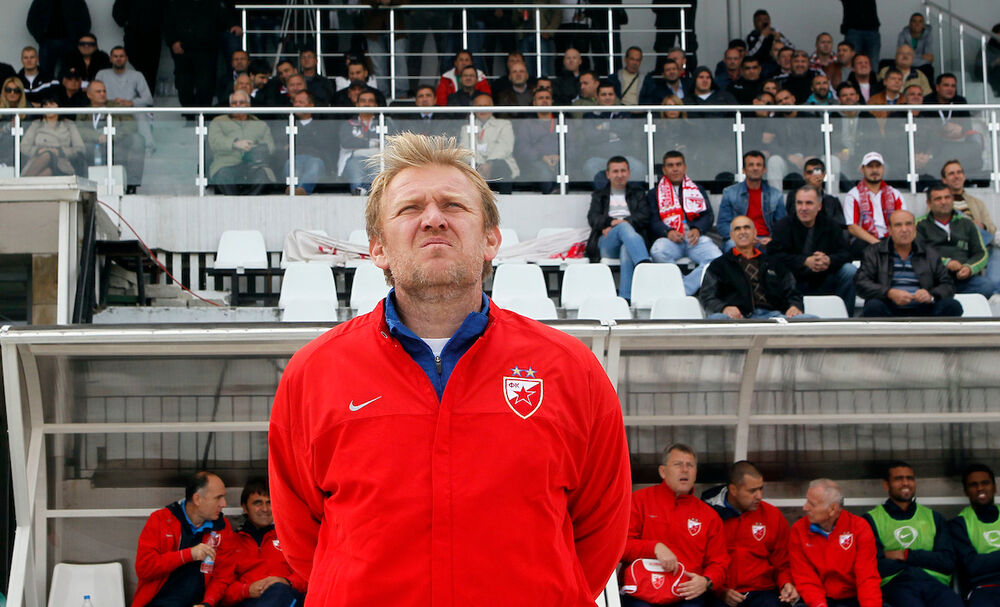 Robert Prosinečki kao trener Crvene zvezde