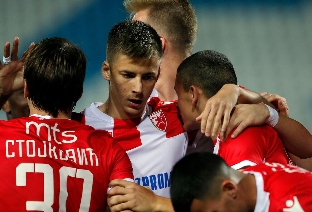Luka Ilić u dresu Crvene zvezde